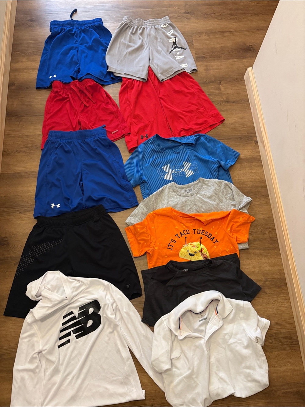 Kids Multi-Color Active Mix (Blue, Red, Gray, Orange, Black, White)